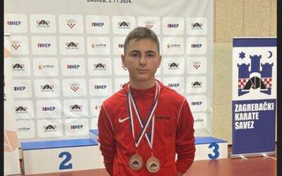 KARLO EREŠ – dvije brončane medalje na Kupu Hrvatske