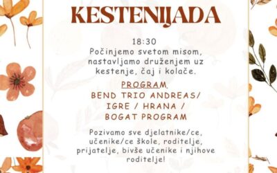 Poziv na Kestenijadu – 22. listopada 2025.