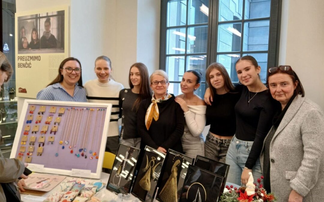 Prvi sajam srednjoškolskih zadruga u Gradskoj knjižnici Rijeka 19. prosinca 2025.